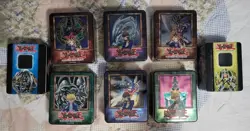 Yu-Gi-Oh EMPTY - Vintage Yugioh Collector Tins ***Please The Read Description*** - Image 1