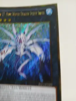 YuGiOh! Number 37: Hope Woven Dragon Spider Shark PGL3-EN007 1st Edition  Secret - Image 4