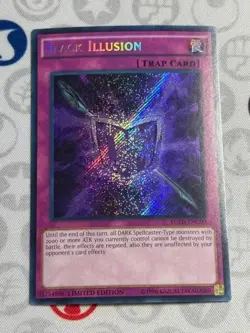 Black Illusion - YGLD-ENC00 - Secret Rare - Limited Edition (NM) - Yugioh - Image 1