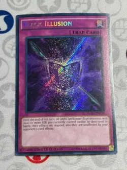 Black Illusion - YGLD-ENC00 - Secret Rare - Limited Edition (NM) - Yugioh - Image 2
