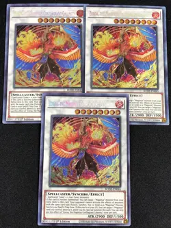 YUGIOH ZOROA THE MAGISTUS CONFLAGRANT CALAMITY BODE-EN045 1ST SECRET X3 NM - Image 1