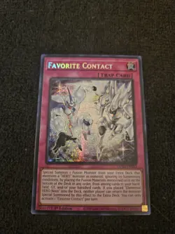 Favorite Contact - MP24-EN063 - Prismatic Secret Rare YuGiOh - Image 3