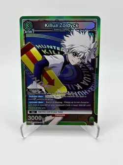 Union Arena Hunter x Hunter Killua Zoldyck UE02BT/HTR-1-094 Super Rare English - Image 1