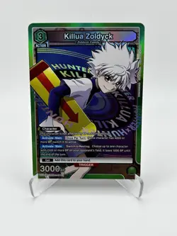 Union Arena Hunter x Hunter Killua Zoldyck UE02BT/HTR-1-094 Super Rare English - Image 13