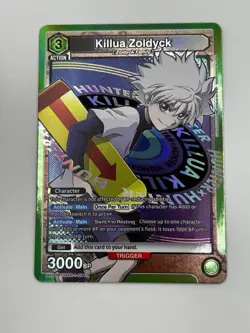 Union Arena Hunter x Hunter Killua Zoldyck UE02BT/HTR-1-094 Super Rare English - Image 14