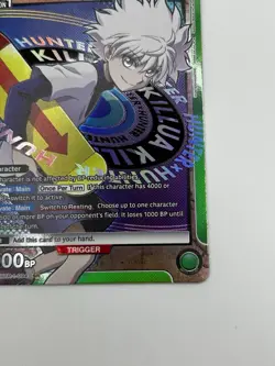 Union Arena Hunter x Hunter Killua Zoldyck UE02BT/HTR-1-094 Super Rare English - Image 5