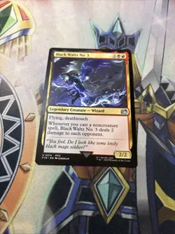 Black Waltz No. 3 - Final Fantasy #0214 MTG Magic The Gathering - Image 1