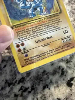 Pokemon Machamp Trading Card - 1st Edition Holo Rare - Image 4