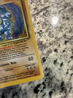 Pokemon Machamp Trading Card - 1st Edition Holo Rare - Image 5