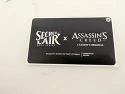 Magic the Gathering Secret Lair Assassin's Creed: Da Vinci's Designs FOIL set - Image 1