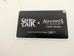 Magic the Gathering Secret Lair Assassin's Creed: Da Vinci's Designs FOIL set - Image 3