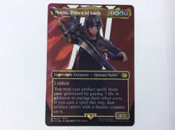 Noctis, Prince of Lucis BORDERLESS SURGE FOIL Final Fantasy Card MTG 0546 - Image 7