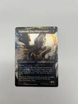FF MTG Sephiroth Fabled Soldier Borderless Foil M 0317 - Image 3