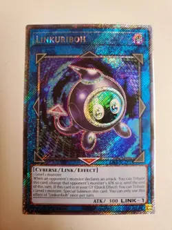 Linkuriboh RA04-EN291 Platinum Secret Rare Yugioh Card 1st Edition Mint - Image 1