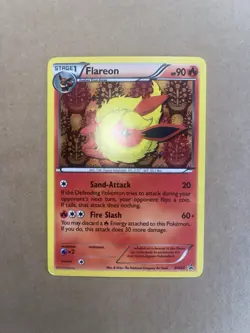 Flareon BW88 HOLO Black Star Promo Sylveon Collection Pokemon Card - Image 2