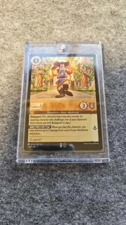 Disney Lorcana Goofy Musketeer Gamescom 2023 Promo Card 12/P1 EN Mint/Near Mint - Image 6