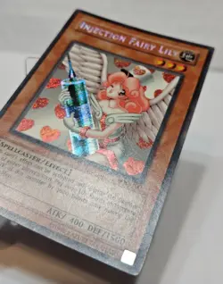 Injection Fairy Lily LOD-100 Secret Rare Unlimited Yugioh 7122 - Image 2