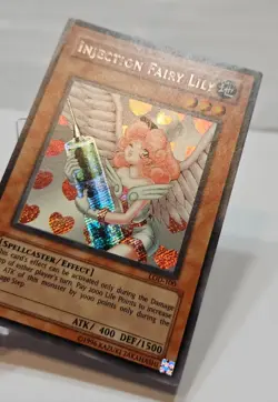 Injection Fairy Lily LOD-100 Secret Rare Unlimited Yugioh 7122 - Image 3