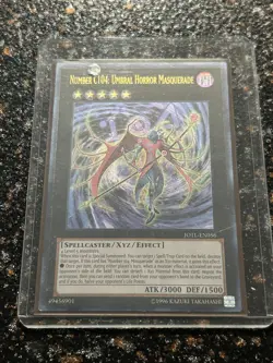 Yugioh Number C104: Umbral Horror Masquerade Ultimate Rare JOTL! - Image 1