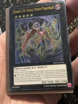Yugioh Number C104: Umbral Horror Masquerade Ultimate Rare JOTL! - Image 13