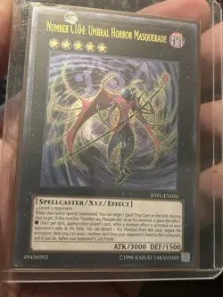 Yugioh Number C104: Umbral Horror Masquerade Ultimate Rare JOTL! - Image 4