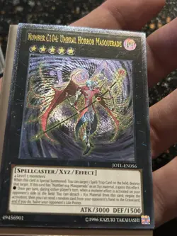 Yugioh Number C104: Umbral Horror Masquerade Ultimate Rare JOTL! - Image 6
