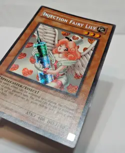 Injection Fairy Lily LOD-100 Secret Rare Unlimited Yugioh 7119 - Image 2