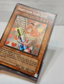 Injection Fairy Lily LOD-100 Secret Rare Unlimited Yugioh 7119 - Image 3