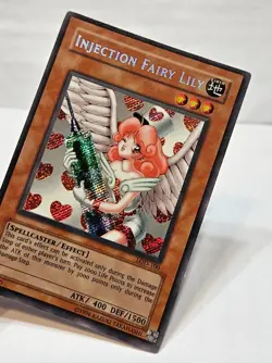 Injection Fairy Lily LOD-100 Secret Rare Unlimited Yugioh 7119 - Image 4