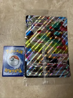 Snorlax VMAX 142/202 JUMBO Promo Pokemon Card - Gamestop Sword & Shield SEALED - Image 2