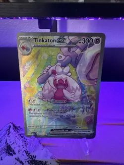 Pokémon TCG Tinkaton EX Scarlet & Violet Paldea Evolved Holo Card 262/193 - Image 1