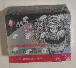 MTG D&D Adventures In The Forgotten Realms Collector Booster Box English Magic - Image 1