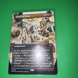 Frostcliff Siege (Borderless) 385 NM MTG Tarkir: Dragonstorm Magic - Image 1
