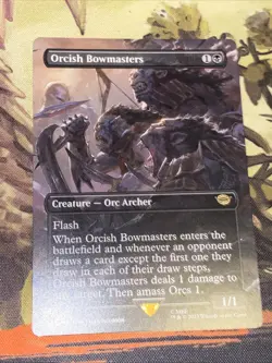 Orcish Bowmasters X1 Mtg Lord Of The Rings Nm Borderless - Image 1