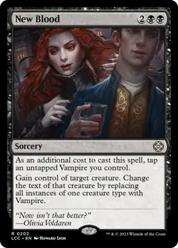 New Blood - 202 - Commander: The Lost Caverns of Ixalan- Near Mint - MTG - Image 1