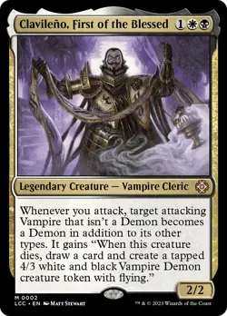 Clavileno, First of the Blessed (Foil) - 2 lcc- Near Mint - MTG - Image 1