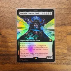 MTG Final Fantasy Zodiark Umbral God Extended Art Foil 0456 - Image 1