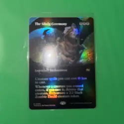 x1 The Sibsig Ceremony - Foil - Borderless R MTG Tarkir: Dragonstorm M/NM, Engli - Image 1