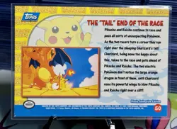 PokÃ©mon TCG The "Tail" End of the Race Pokemon Topps Pikachu's Vacation 50 - Image 2