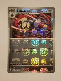 Escavalier (Master Ball Pattern) 060/086 Black Bolt Pokemon TCG Read Description - Image 1