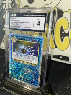 2002 Pokemon Legendary Collection Golduck Reverse Holo R - CGC 4 - Image 3