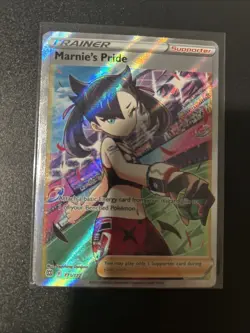 Pokemon TCG Marnie's Pride 171/172 Full Art Holo Brilliant Stars â­ï¸â­ï¸â­ï¸ - Image 1