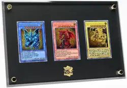 Yugioh Stainless Egyptian God Cards TCG 25th Anniversary Commemorative Steel  - Image 1