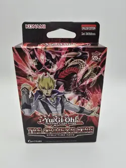 Konami YuGiOh | â€‹The Crimson King Structure Deck 1st Edition | Sealed NEW - Image 1