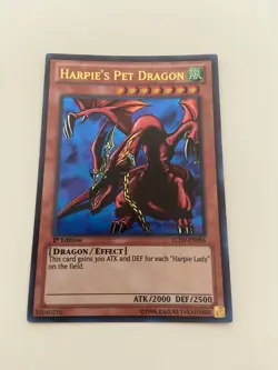 Yugioh Harpie's Pet Dragon LCJW-EN086 1st Edition Ultra Rare | Near Mint - Image 1