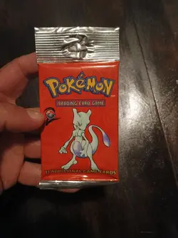 Pokemon Trading Card Game Booster Pack Base Set 2 Mewtwo Art - WOTC 2000 NEW - Image 1