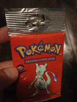 Pokemon Trading Card Game Booster Pack Base Set 2 Mewtwo Art - WOTC 2000 NEW - Image 2