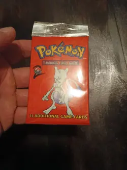 Pokemon Trading Card Game Booster Pack Base Set 2 Mewtwo Art - WOTC 2000 NEW - Image 4