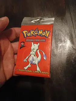Pokemon Trading Card Game Booster Pack Base Set 2 Mewtwo Art - WOTC 2000 NEW - Image 5