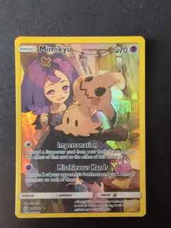 Mimikyu 245/236 SM Cosmic Eclipse Holo Card Secret Edition - Image 1